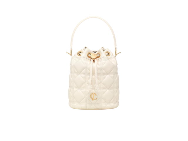 Carlyn Carlyn Maro Bucket Bag In Cow Leather Ivory - view 1