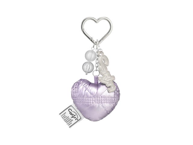 Carlyn Carlyn My Heart Keyring Lavender - view 1