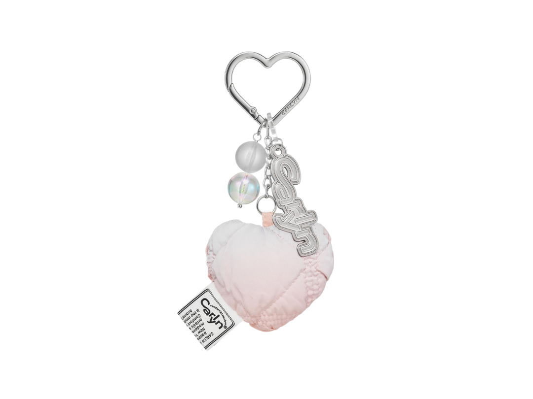 Carlyn Carlyn My Heart Keyring Pastel Pink