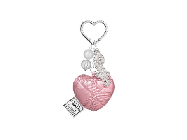 Carlyn Carlyn My Heart Keyring Rose Pink - view 2