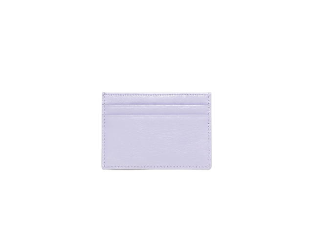 Carlyn Carlyn Pave Card Wallet In Cow Leather Lavender - view 2