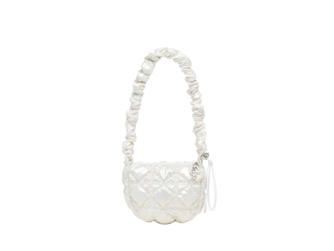 Carlyn Carlyn Poing Glow In Nylon-PU Pearl White