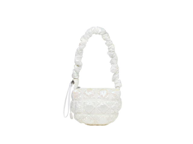 Carlyn Carlyn Poing Hologram In Nylon-PU With Silver Hardware Opal - view 2