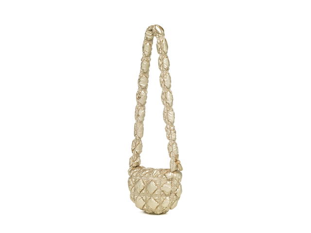 Carlyn Carlyn Poing In Nylon-PU With Gold Hardware Gold - view 3