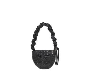 Buy Carlyn Poing In Nylon-PU With Silver Hardware Black at Sasom – Authentic and Ready to Ship