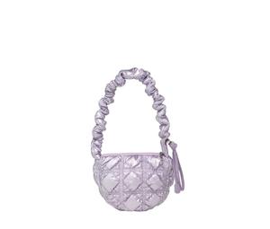 Buy Carlyn Poing In Nylon-PU With Silver Hardware Lavender at Sasom – Authentic and Ready to Ship