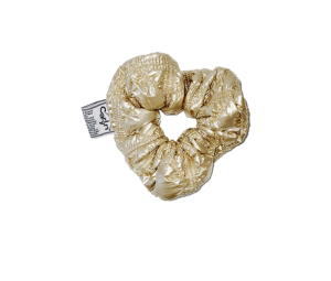 Buy Carlyn Poing Scrunchie In Nylon-PU Gold at Sasom – Authentic and Ready to Ship