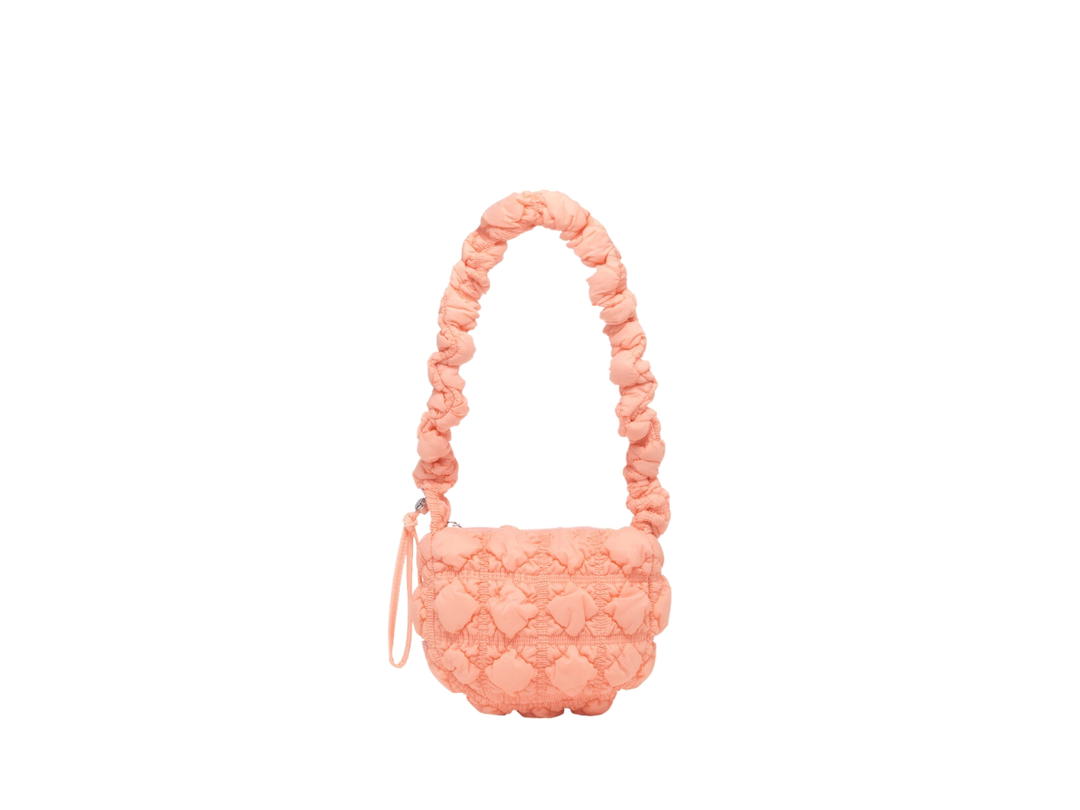Carlyn Carlyn PoingIn Nylon-PU With Silver Hardware Coral