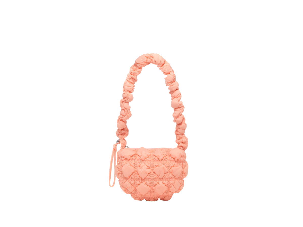 Carlyn Carlyn PoingIn Nylon-PU With Silver Hardware Coral