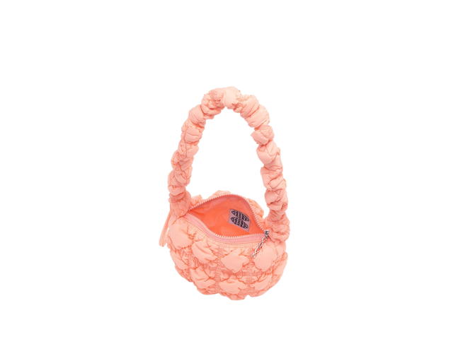 Carlyn Carlyn PoingIn Nylon-PU With Silver Hardware Coral - view 2