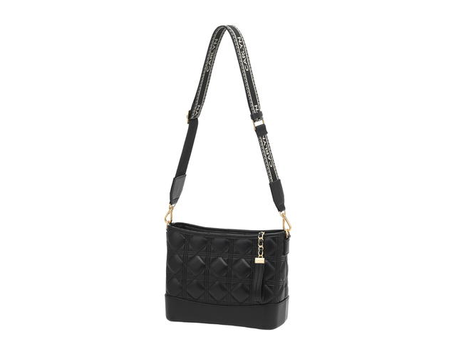 Carlyn Carlyn Reen In Microfiber Leather With Gold Hardware Black - view 5