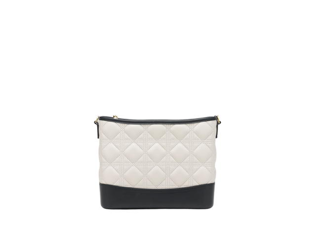 Carlyn Carlyn Reen In Microfiber Leather With Gold Hardware Light Beige - view 2