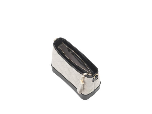 Carlyn Carlyn Reen In Microfiber Leather With Gold Hardware Light Beige - view 3