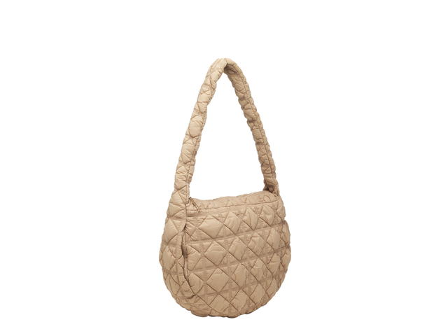 Carlyn Carlyn Soft L In Nylon With Gold Hardware Beige - view 2