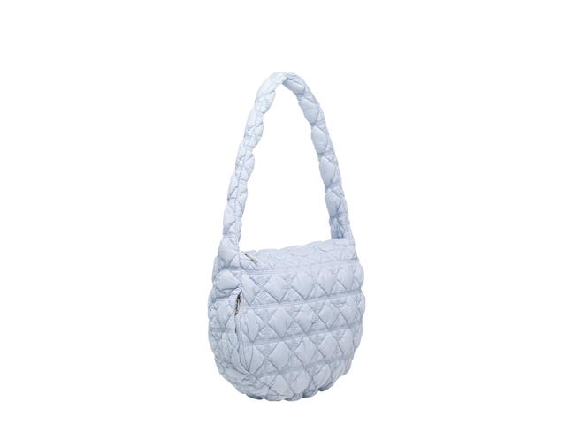 Carlyn Carlyn Soft L In Nylon With Gold Hardware Ash Blue - view 2