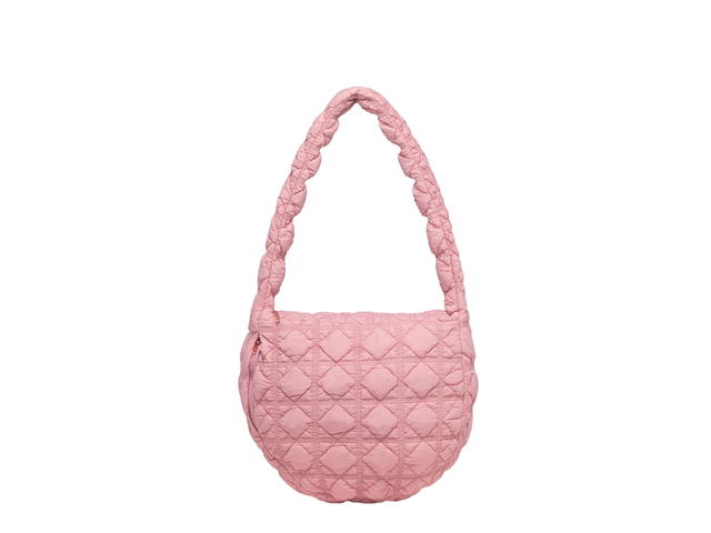 Carlyn Carlyn Soft L In Nylon With Gold Hardware Cream Pink - view 1