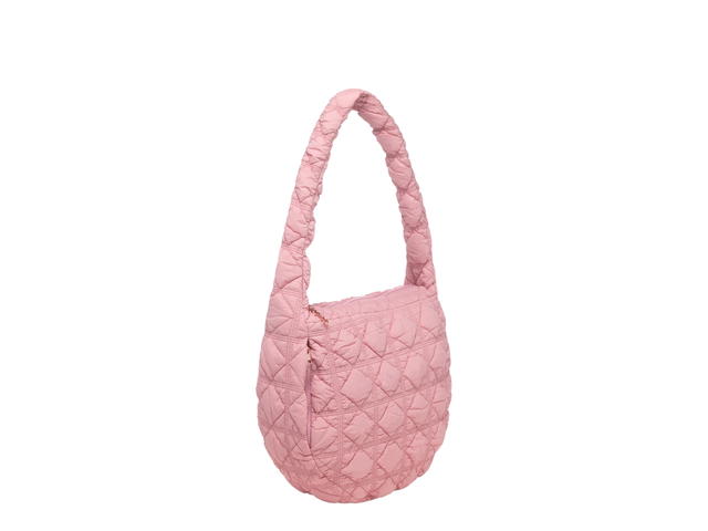 Carlyn Carlyn Soft L In Nylon With Gold Hardware Cream Pink - view 2