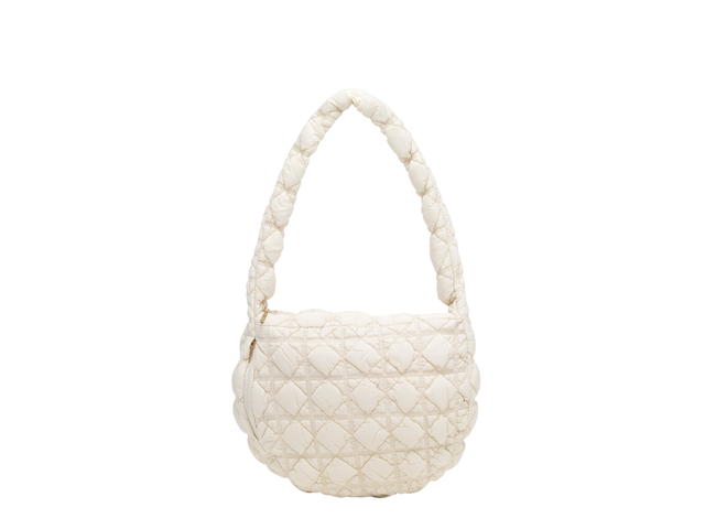 Carlyn Carlyn Soft L In Nylon With Gold Hardware Ivory - view 1