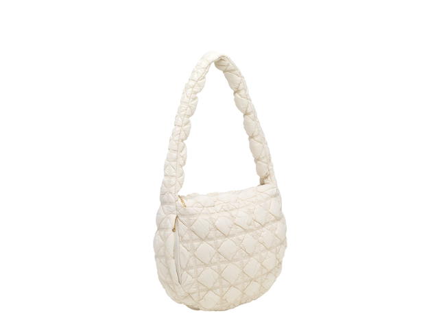 Carlyn Carlyn Soft L In Nylon With Gold Hardware Ivory - view 2