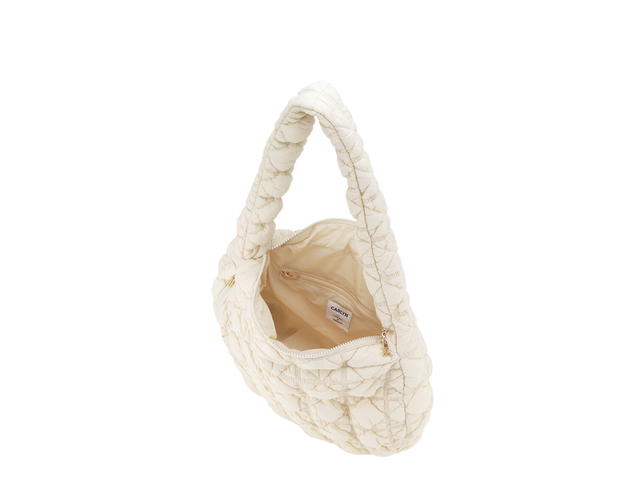 Carlyn Carlyn Soft L In Nylon With Gold Hardware Ivory - view 3