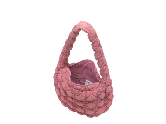 Carlyn Carlyn Soft L In Nylon With Gold Hardware Rose Pink - view 3