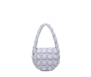 Buy Carlyn Soft M In Nylon With Gold Hardware Ash Blue at Sasom – Authentic and Ready to Ship