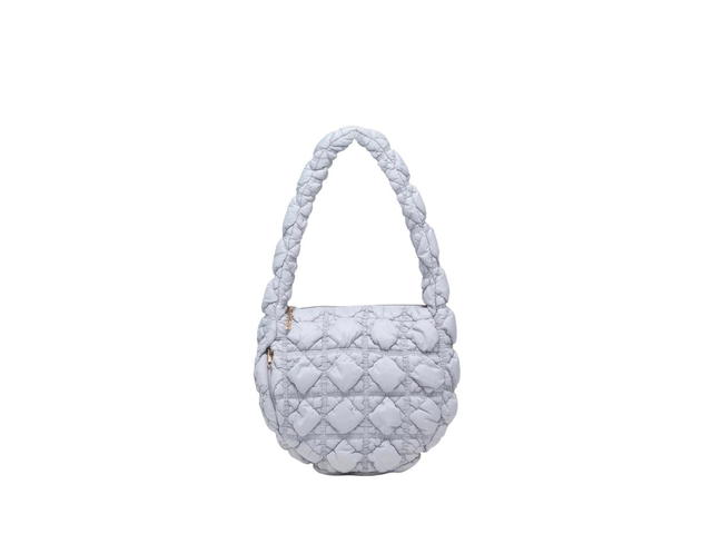 Carlyn Carlyn Soft M In Nylon With Gold Hardware Ash Blue - view 1