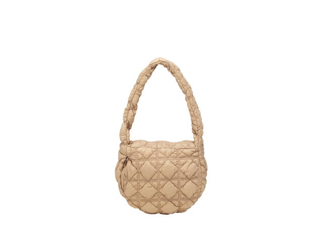 Carlyn Carlyn Soft M In Nylon With Gold Hardware Beige - view 1