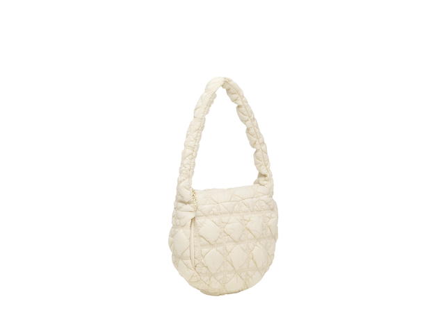 Carlyn Carlyn Soft M In Nylon With Gold Hardware Ivory - view 2