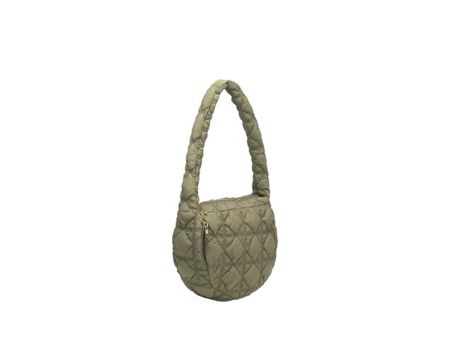 Carlyn Carlyn Soft M In Nylon With Gold Hardware Khaki - view 2