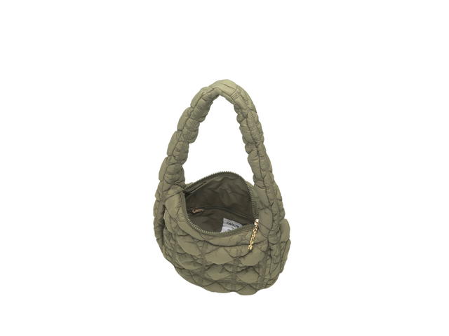 Carlyn Carlyn Soft M In Nylon With Gold Hardware Khaki - view 3