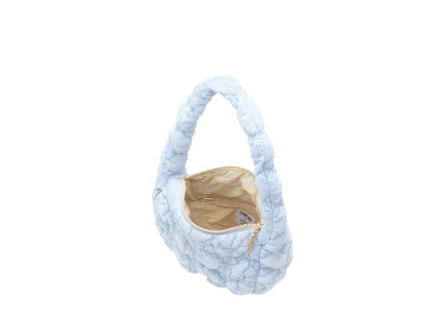 Carlyn Carlyn Soft M In Nylon With Gold Metal Hardware Blue - view 3