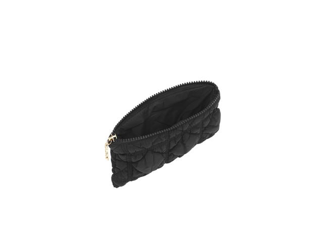 Carlyn Carlyn Soft Pouch In Nylon With Gold Hardware Black - view 2