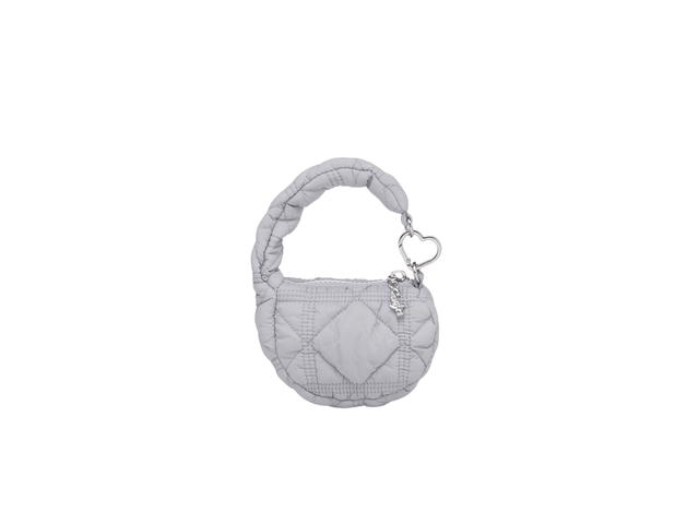 Carlyn Carlyn Soft Teeny Bag Charm Ash Blue - view 1