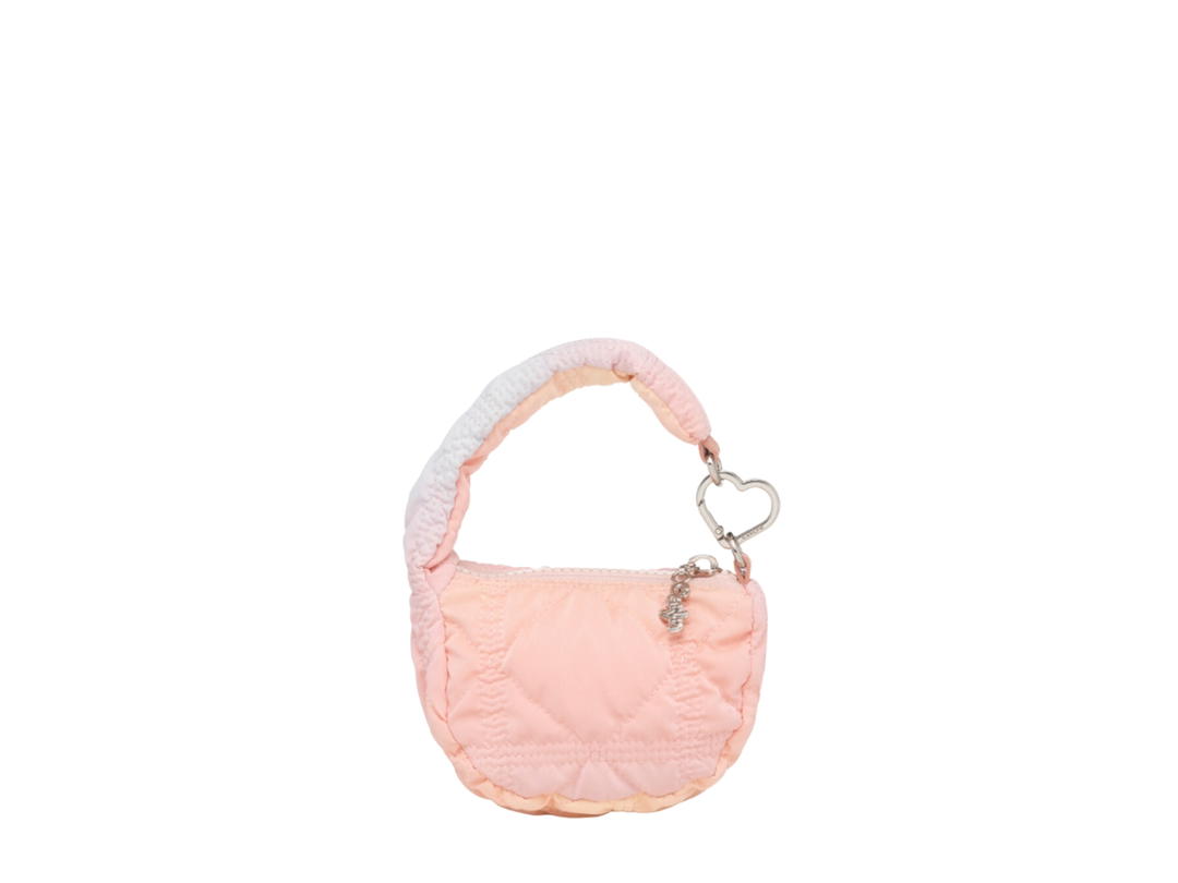 Carlyn Carlyn Soft Teeny Bag Charm Cotton Candy
