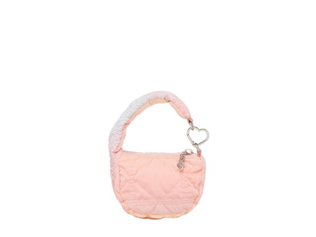 Carlyn Carlyn Soft Teeny Bag Charm Cotton Candy - view 1