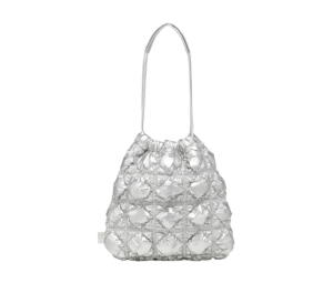 Buy Carlyn Twee Soft In Nylon-PU With Silver Hardware Silver at Sasom – Authentic and Ready to Ship