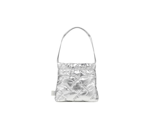 Carlyn Carlyn Twee Mini In Polyeste-PU Silver - view 1