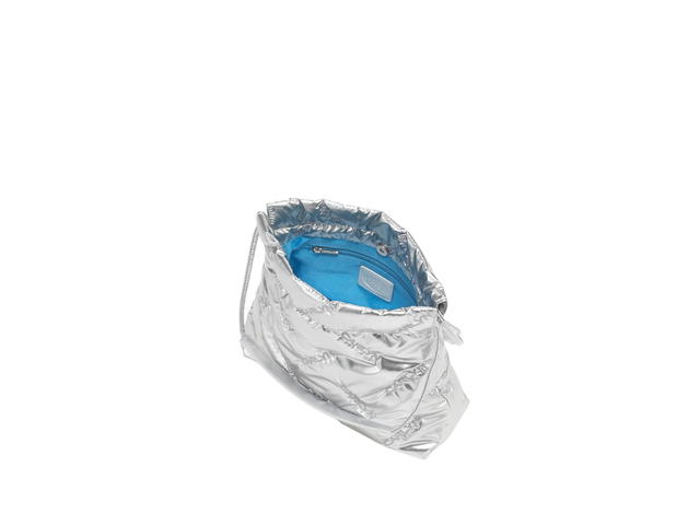 Carlyn Carlyn Twee Mini In Polyeste-PU Silver - view 3