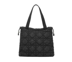 Buy Carlyn Weekender In Nylon With Silver Hardware Black at Sasom – Authentic and Ready to Ship