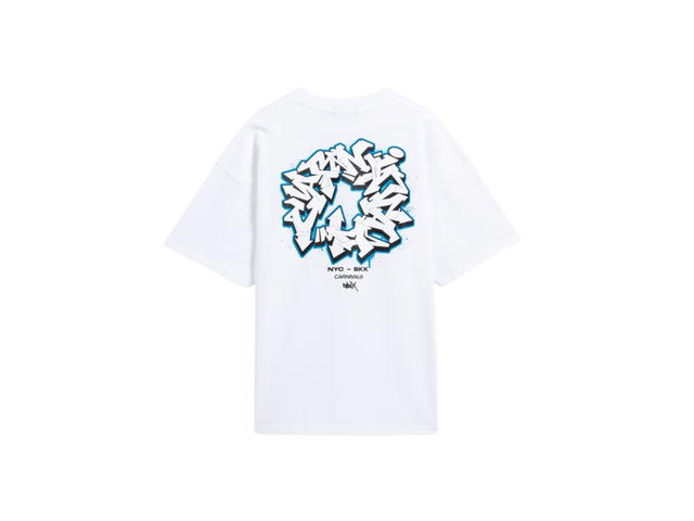 Carnival Carniva X Stash Graffiti Ovs T-Shirt White - view 2