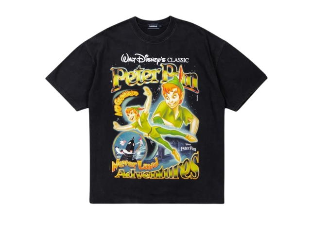 Carnival Carnival & Peter Pan Peter Pan Washed Ovs T-Shirt Black - view 1