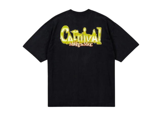 Carnival Carnival & Peter Pan Tinker Bell Washed Ovs T-Shirt Black - view 2