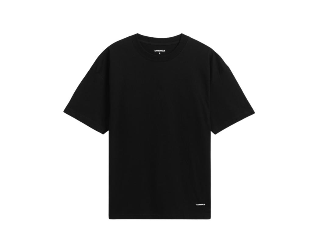 Carnival Carnival 2 Pack T-Shirt Ovs Fit Black