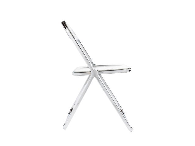 Carnival Carnival acrylic clear folding chair Clear - view 4