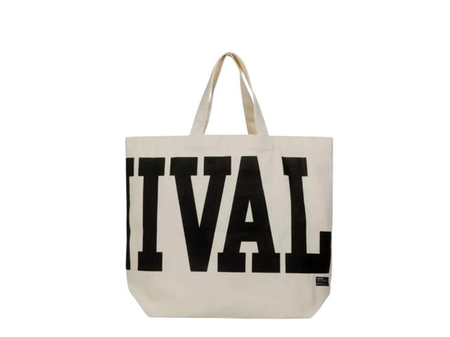 Carnival Carnival Big Logo Tote Bag Cream SS23 - view 2