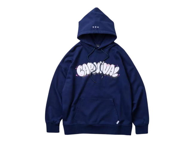 Carnival Carnival Bubble Logo Hoodie Navy SS23 - view 1