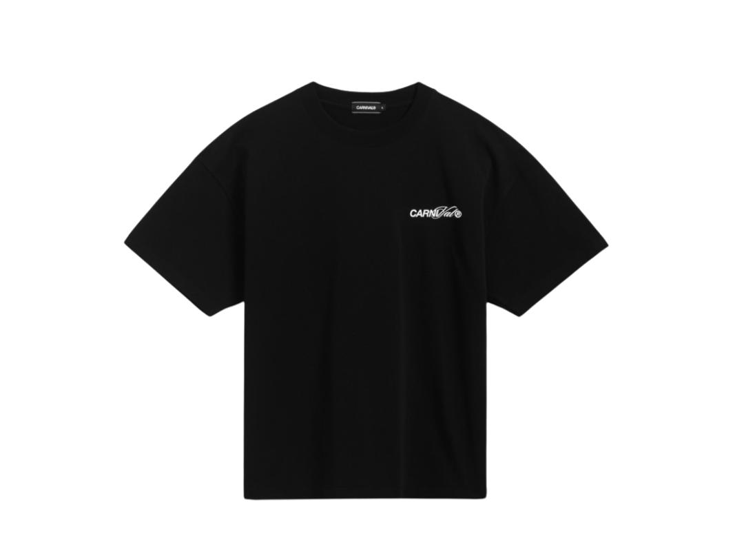 Carnival Carnival Calligraphy Logo Ovs T-Shirt Black (FW24)