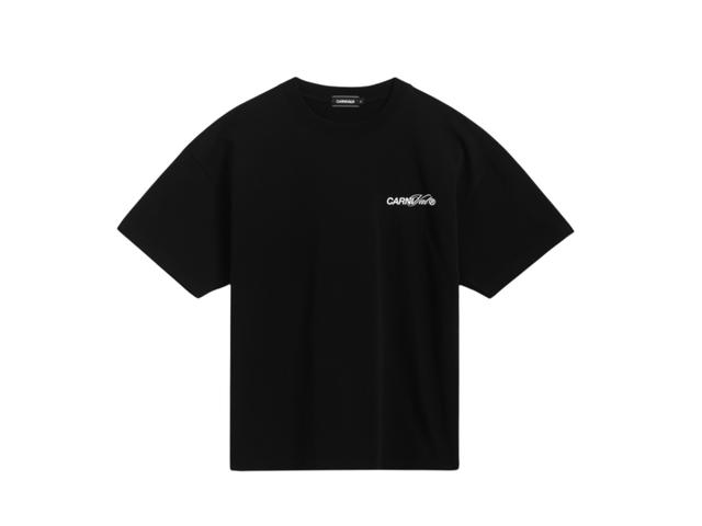 Carnival Carnival Calligraphy Logo Ovs T-Shirt Black (FW24) - view 1