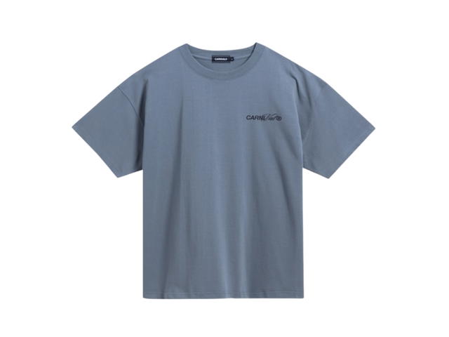 Carnival Carnival Calligraphy Logo Ovs T-Shirt Bluetint - view 1